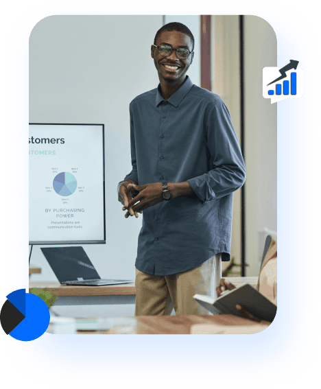 Fintech identity verification illustration