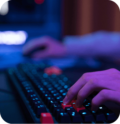 Secure gaming platform illustration