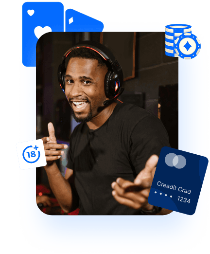 Gaming identity verification illustration